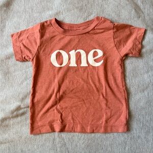 Bella Canvas Kids Rust 'One' T-Shirt